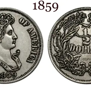 1859 Half Liberty Pattern Replica Coin 15 S07a1c1a7ec0b404ba7d29d5ec0bd7282X