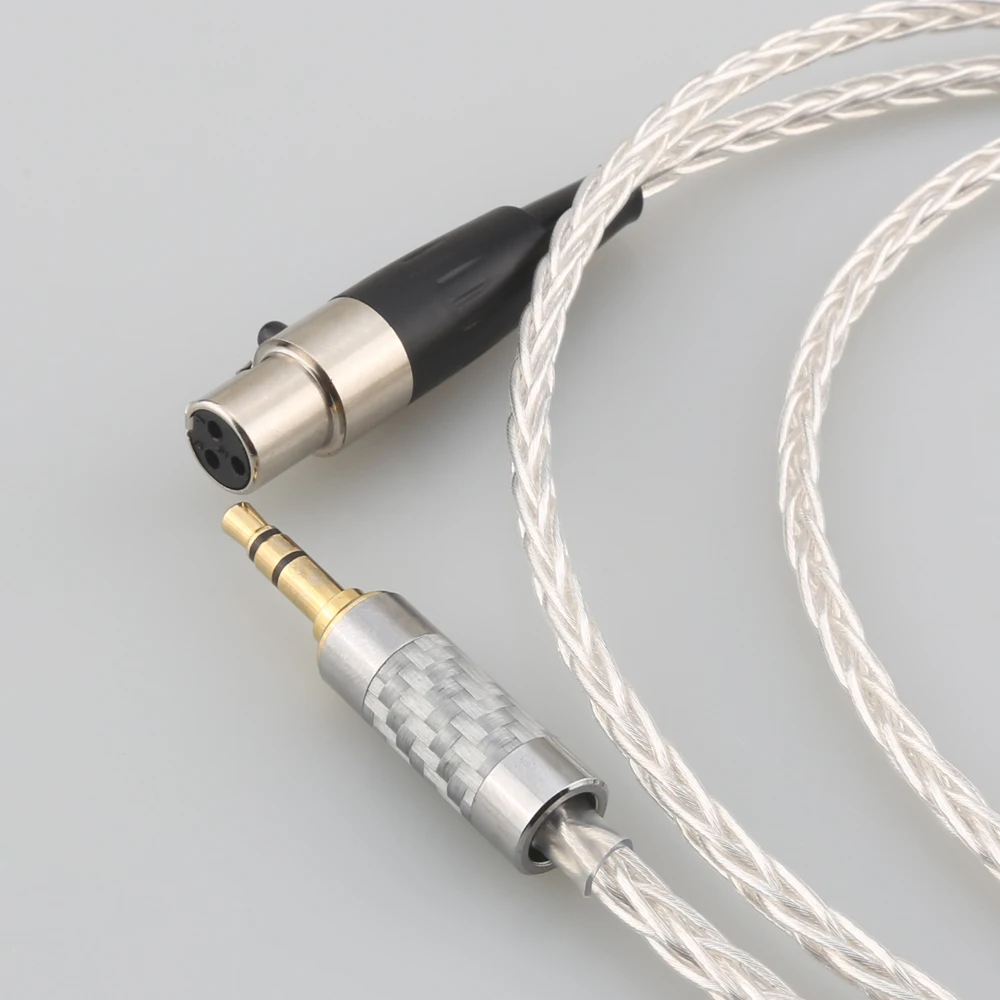 Premium Silver Audio Extension Cable for Headphones 3 Premium Silver Audio Extension Cable for Headphones - Image 3