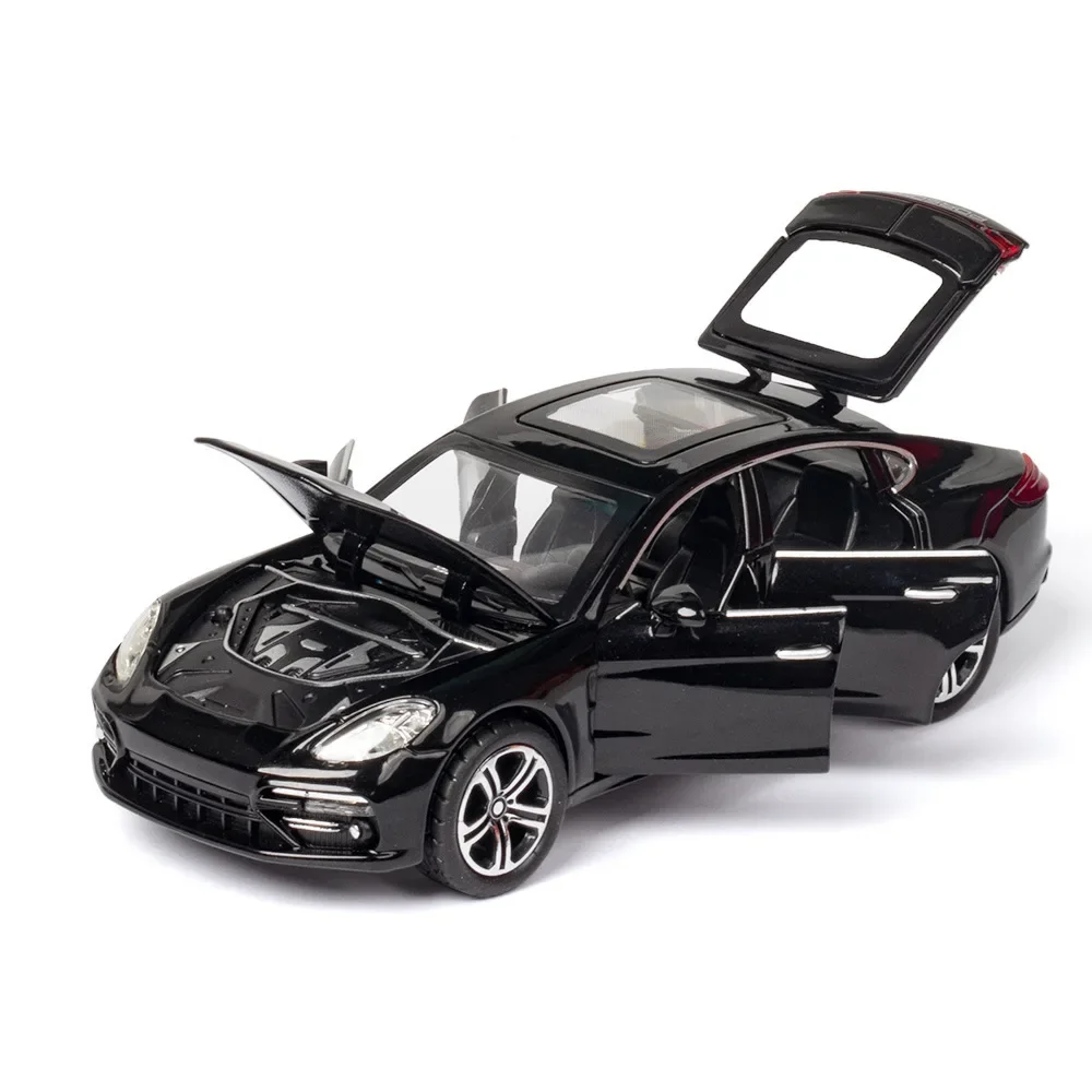 Vibrant Pink Porsche Panamera Diecast Model 9 Vibrant Pink Porsche Panamera Diecast Model - Image 9