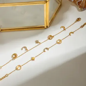 Celestial Stainless Steel Chain Bracelet for Women 12 S07c75ea8b87e4de9b936c080aa0e30f4f