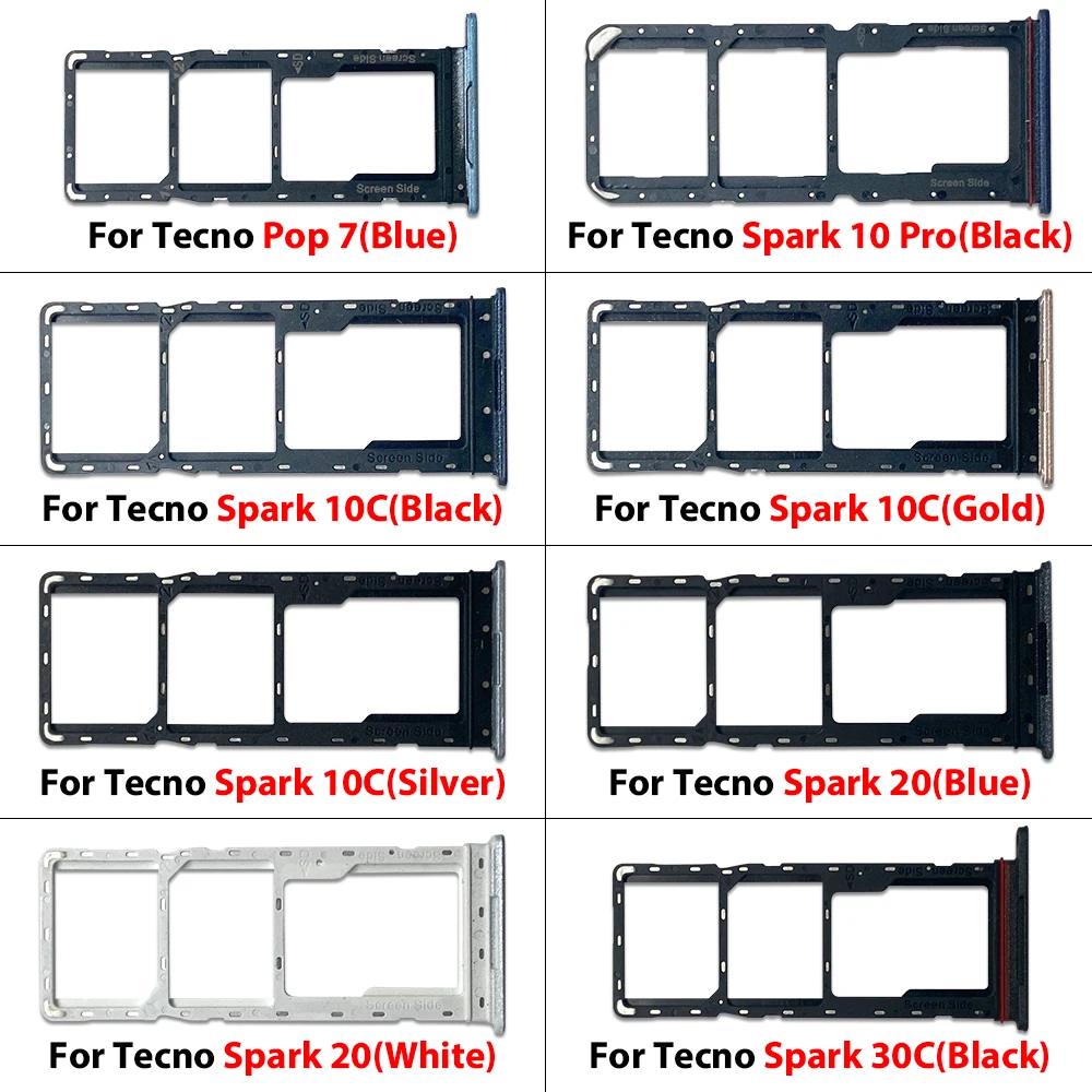 Dual SIM & SD Tray for Tecno Models 6 Dual SIM & SD Tray for Tecno Models - Image 6