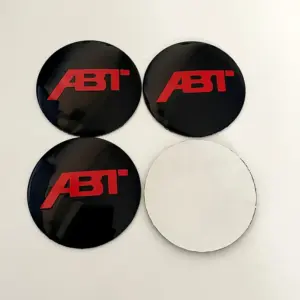 ABT 56mm Wheel Center Emblem Set for Vehicles 14 S07fd284893154eca947928f2eeaeda1ab