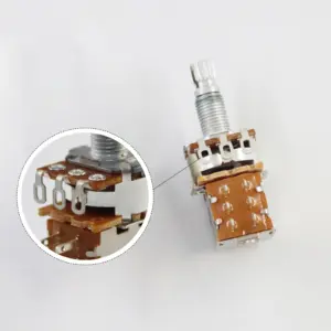 Premium Metal Guitar Potentiometer Pair 250k/500k 12 S0806bac4b76c419eb54765f0f87ac238B