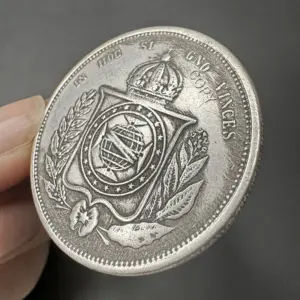 Vintage Copper Collectible Coin 38mm 8 S0809bf3db457472fa0c534adadebbdfc3