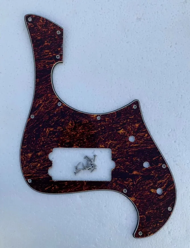 Mother of Pearl Pickguard for D Custom Bass 8 Mother of Pearl Pickguard for D Custom Bass - Image 8