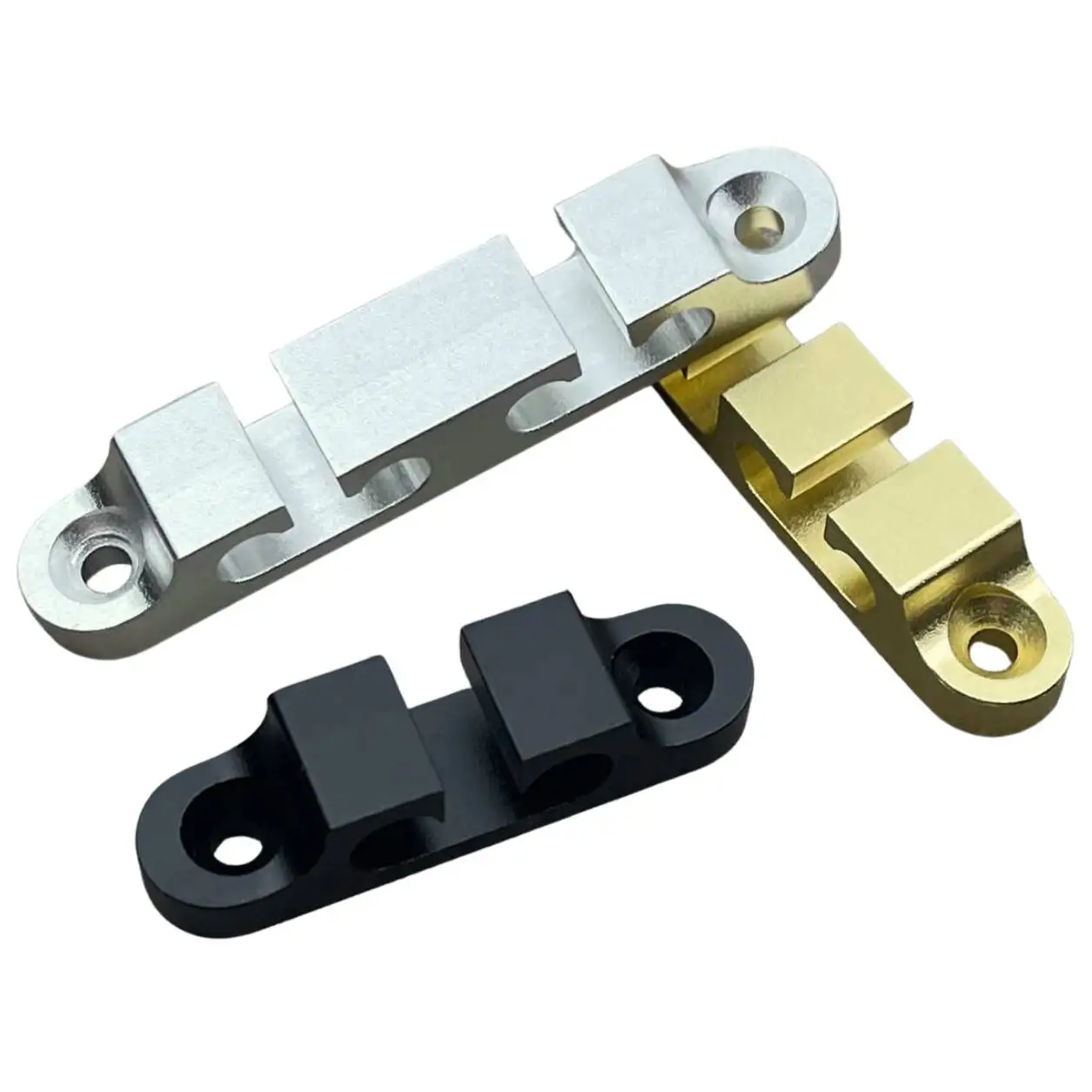 Aluminum Bass String Retainer Set for 2-4 Strings 4 Aluminum Bass String Retainer Set for 2-4 Strings - Image 4