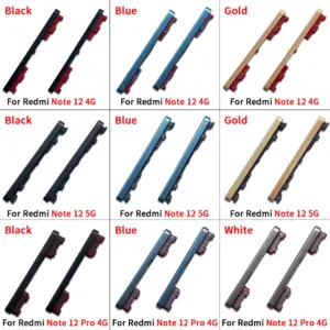 Replacement Power & Volume Buttons for Xiaomi Redmi Note 12Pro 14 S081755d6683b4bff9967b378543a3e38V