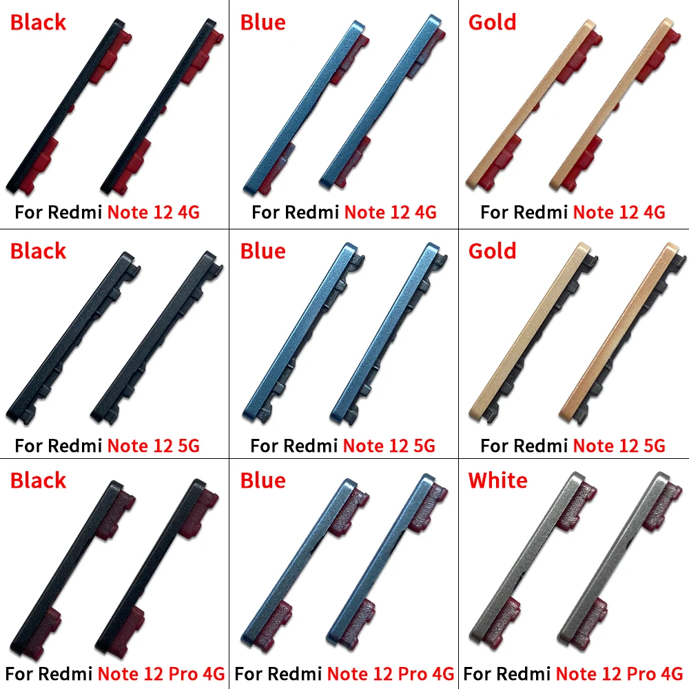 Replacement Power & Volume Buttons for Xiaomi Redmi Note 12Pro 5 Replacement Power & Volume Buttons for Xiaomi Redmi Note 12Pro - Image 5