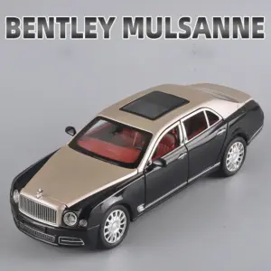 Black Bentley Mulsanne GT 1/24 Scale Model 11 S082716c2ec5748d3b28c07c64b423546H