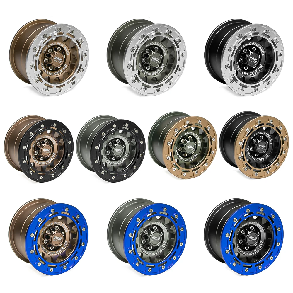 Metal Beadlock Wheel Rims for RC Crawlers 6 Metal Beadlock Wheel Rims for RC Crawlers - Image 6