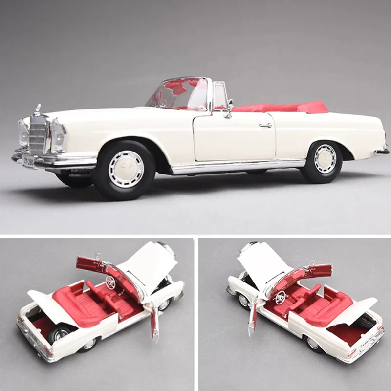 Mercedes 280SE Convertible Model 1:18 Scale 2 Mercedes 280SE Convertible Model 1:18 Scale - Image 2