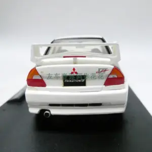 White Mitsubishi Lancer Evolution Diecast Model 10 S0864fd4c980c4a0bb494dbae0916df34D
