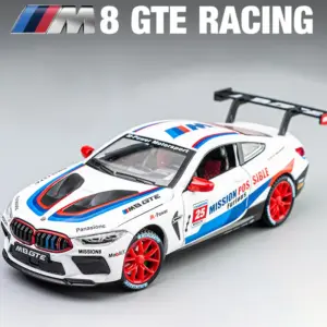 BMW M4 GT3 Diecast Model Car 1:24 Scale 16 S087003f1e0f24a1d9f06c202a787d2466