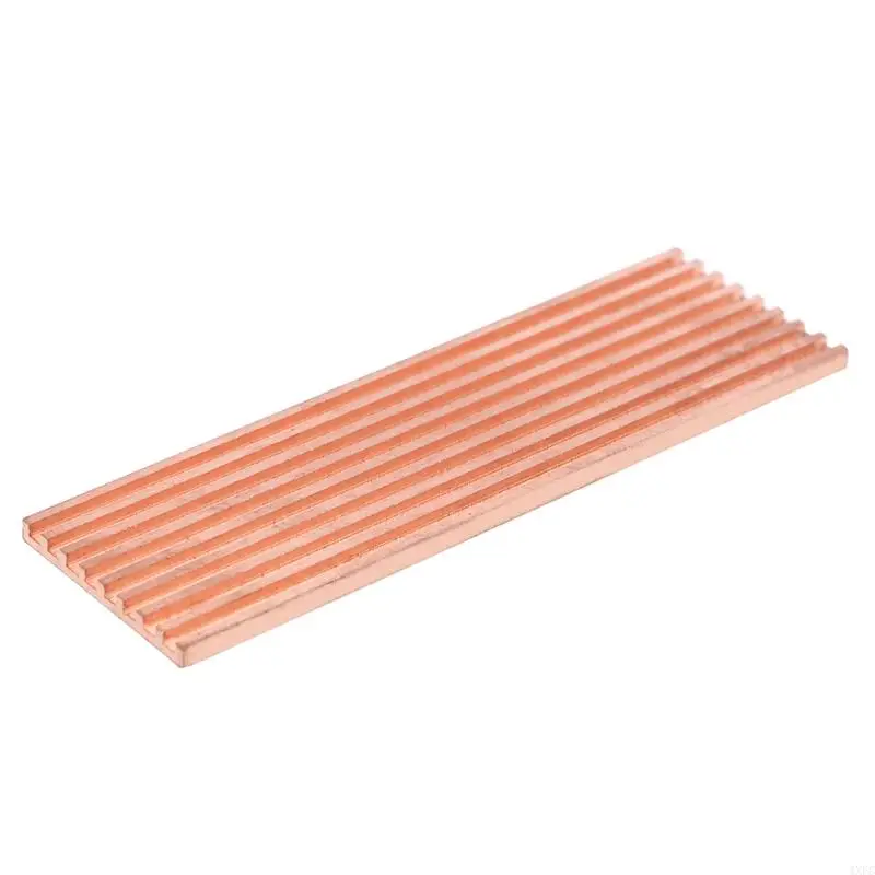 Copper Heatsink for M.2 NVMe SSDs 70x21mm 9 Copper Heatsink for M.2 NVMe SSDs 70x21mm - Image 9