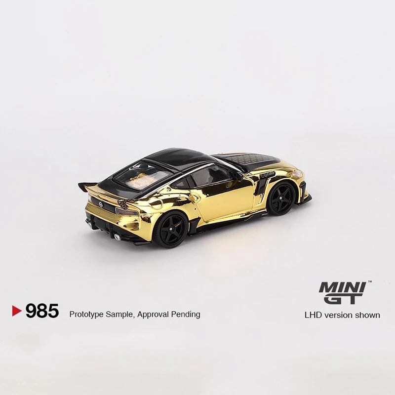 Gold Nissan Z Veilside FFZ400 1:64 Diecast Model 3 Gold Nissan Z Veilside FFZ400 1:64 Diecast Model - Image 3