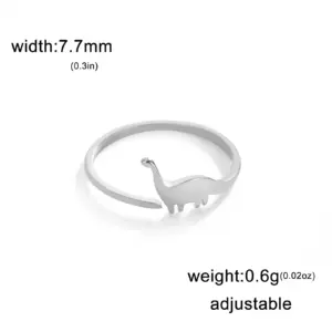 Adjustable Dinosaur Ring for Women 15 S0889ed0b2ad14bce9fbf7d72546379b2J