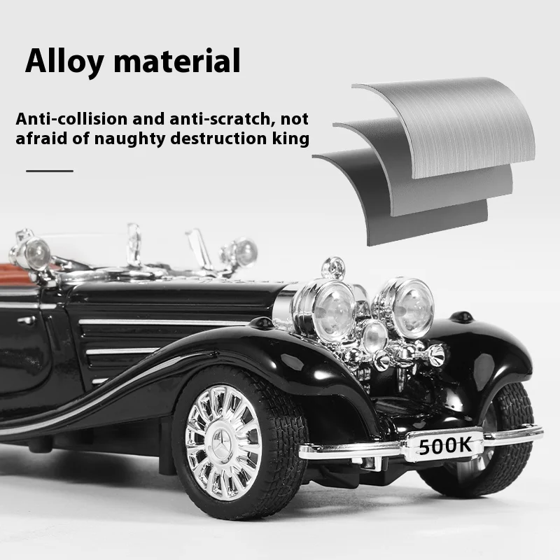 1:32 Mercedes Benz 500K Diecast Model 4 1:32 Mercedes Benz 500K Diecast Model - Image 4