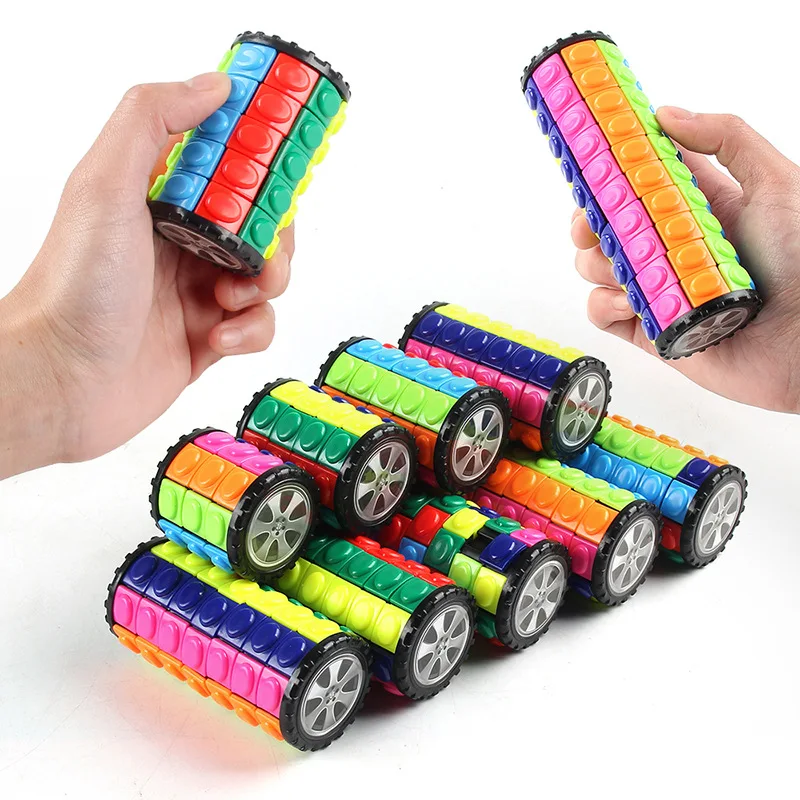 Colorful 3D Rotating Cube Puzzle in Multiple Layers 4 Colorful 3D Rotating Cube Puzzle in Multiple Layers - Image 4