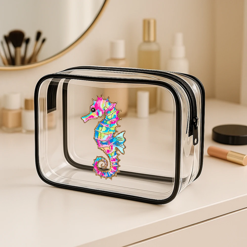 Vibrant Waterproof Seahorse Tote Bag for Women 6 Vibrant Waterproof Seahorse Tote Bag for Women - Image 6