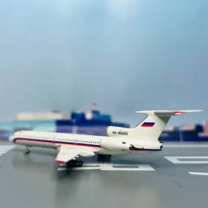 Tupolev Tu-154B-2 Aircraft Model 1/400 Scale 9 S08b631a57d22481591348ddc19a2ebc8L
