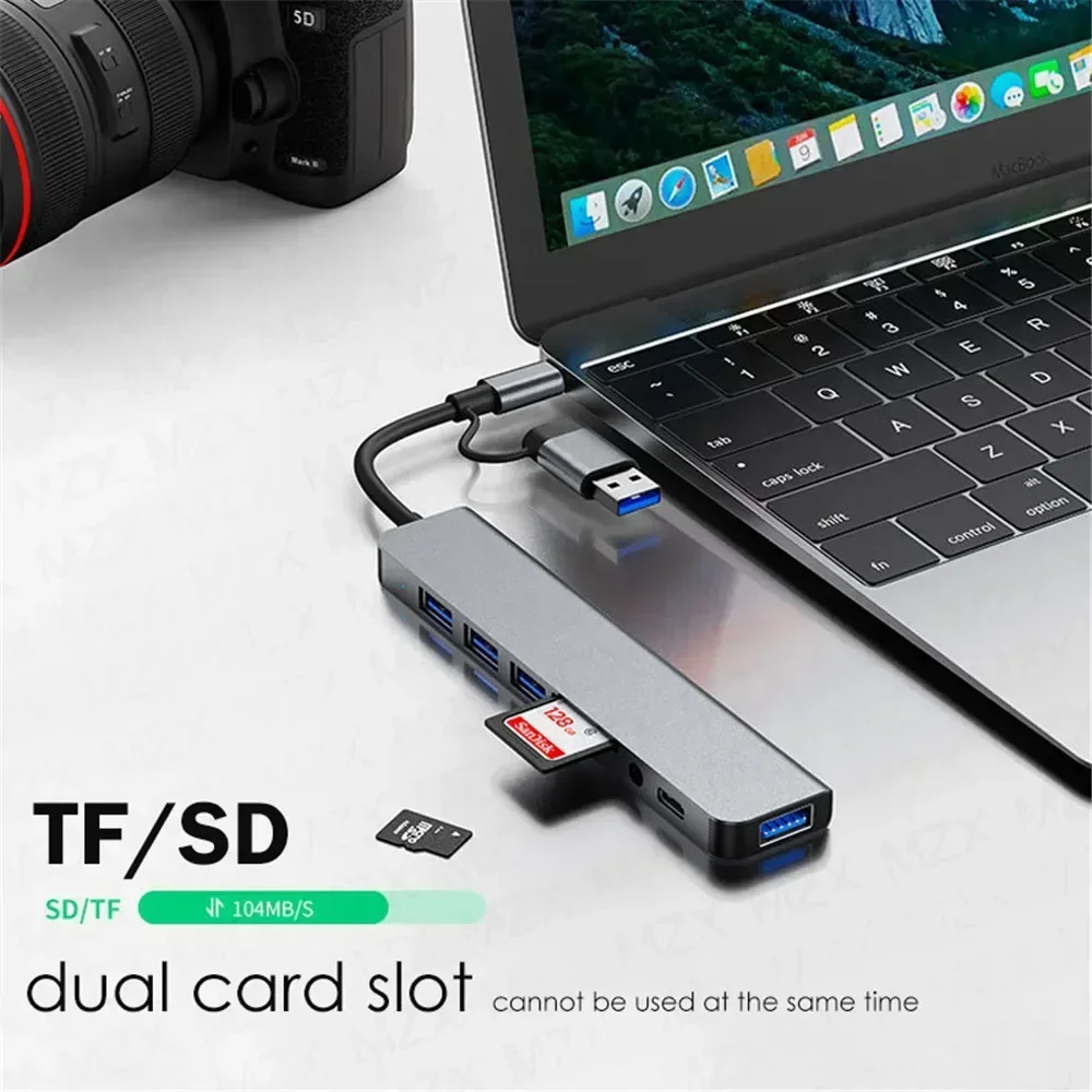 8-in-1 USB-C Hub for Versatile Connectivity 3 8-in-1 USB-C Hub for Versatile Connectivity - Image 3