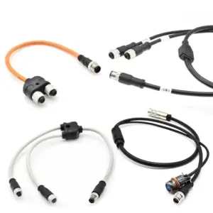 M12 5-Pin Waterproof Y-Adapter Connector 9 S08de19a6c5f346518ddd2b0ea3051423l