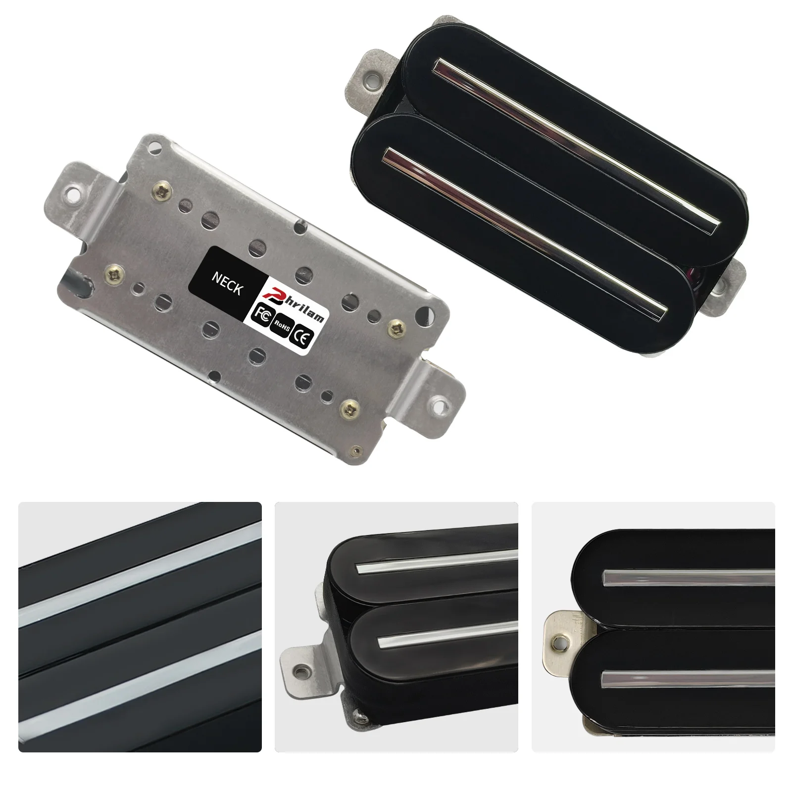 Pro Power Dual Blade Humbucker for Guitars 2 Pro Power Dual Blade Humbucker for Guitars - Image 2