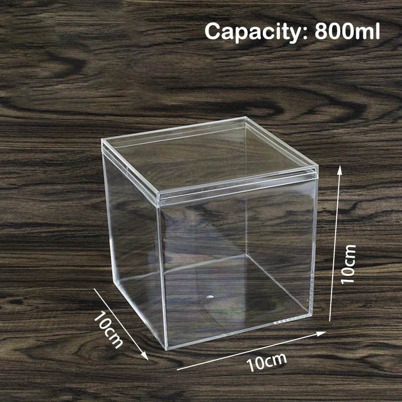 Clear Acrylic Jewelry Storage Box 8 Clear Acrylic Jewelry Storage Box - Image 8