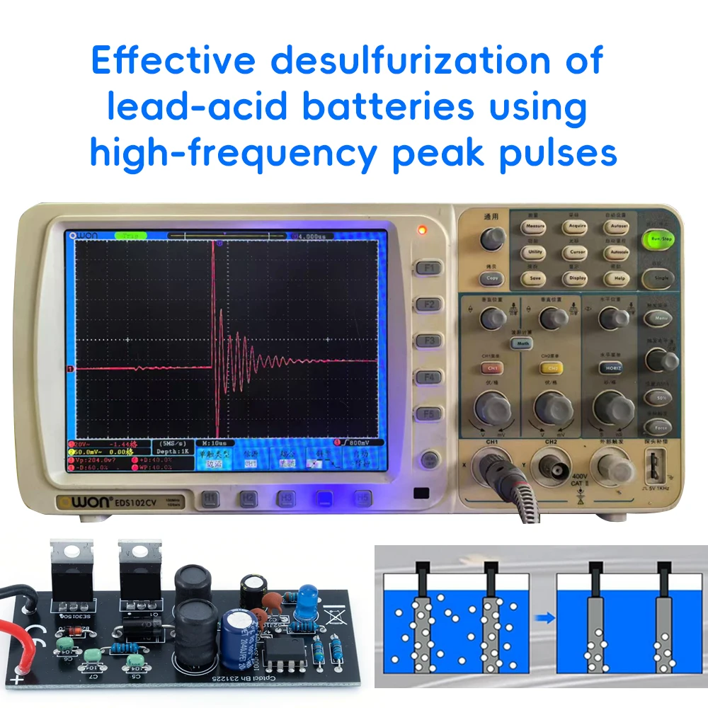 12V Lead Acid Battery Desulfator for Up to 400AH 2 12V Lead Acid Battery Desulfator for Up to 400AH - Image 2