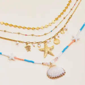 Stainless Steel Beach Vacation Necklace 14 S091106622c60440194f1fd8e51cce754G 1