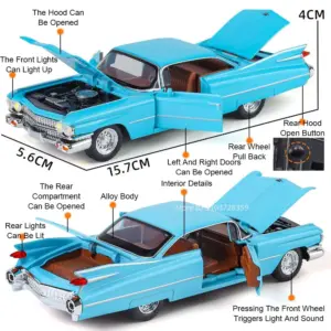 Red 1:32 Scale Diecast Car Model 11 S0916bad9305141f1bdfa253d91a0f71f5