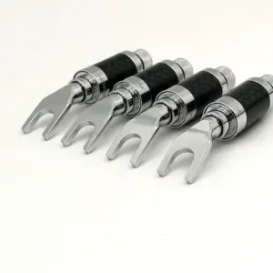 Japanese Rhodium-Plated Speaker Connectors Set 14 S091d41d153de422b9d7456936f765d5ci