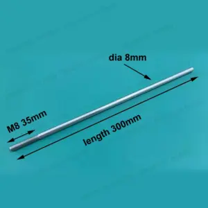 Stainless Steel RC Ship Drive Shaft 300mm 7 S0924ba54bc004609863bfdea98122767U