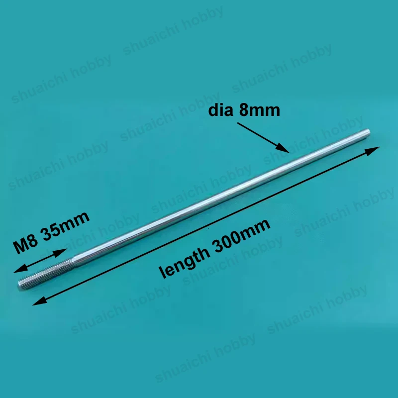 Stainless Steel RC Ship Drive Shaft 300mm 4 Stainless Steel RC Ship Drive Shaft 300mm - Image 4