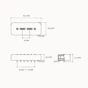 Genuine Epi P90 Guitar Pickups Set 9 S0931be81e21c4f0bbb5c8bc4f41c7cffH