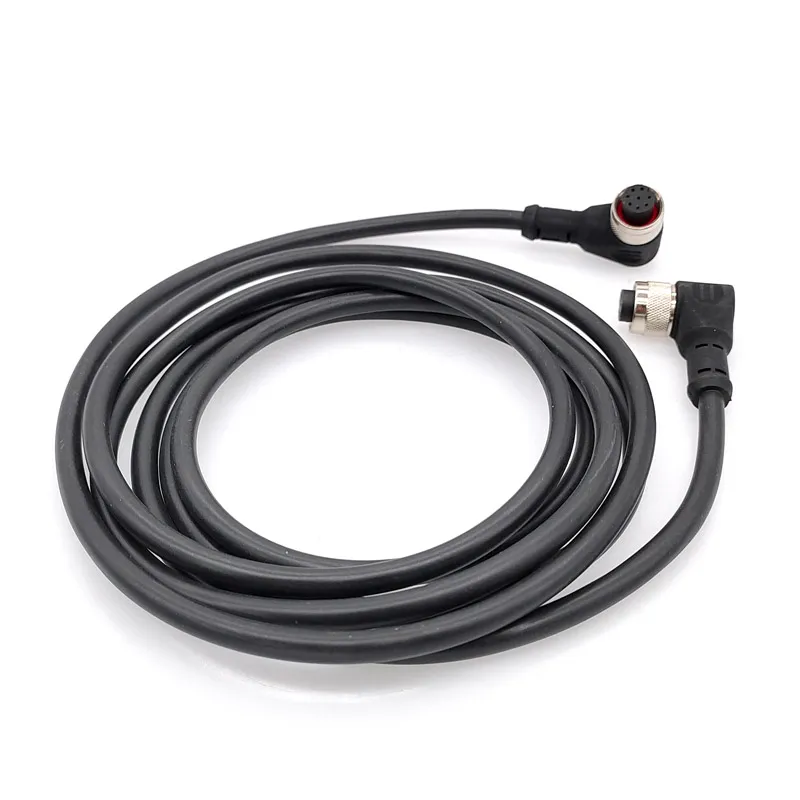 Waterproof M12 Sensor Connector Cable - 2M, 4/5/8 Pins 2 Waterproof M12 Sensor Connector Cable - 2M, 4/5/8 Pins - Image 2