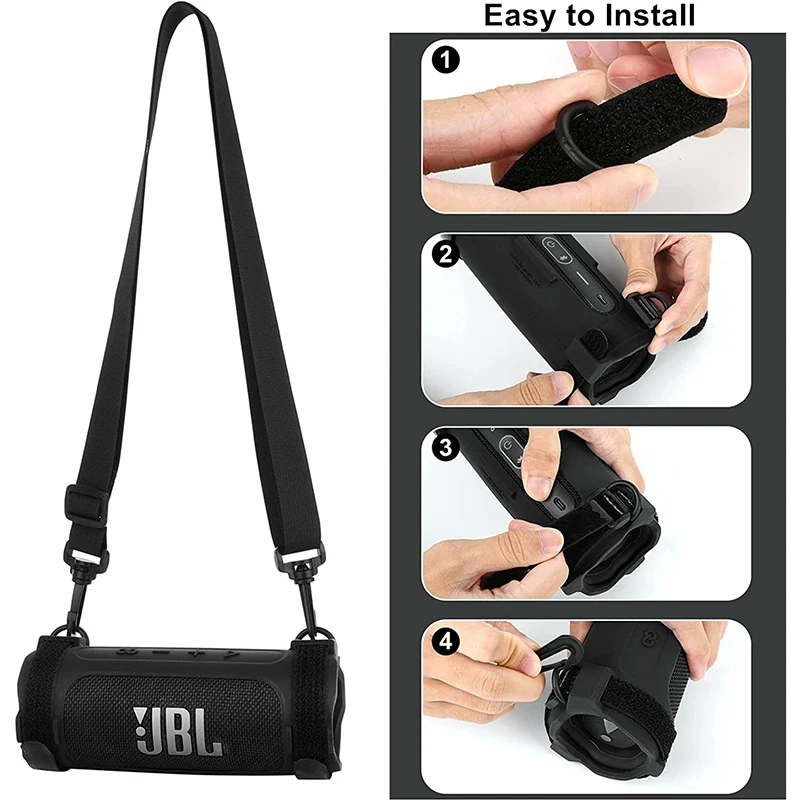 Silicone Protective Cover for JBL Flip 6 Speaker 6 Silicone Protective Cover for JBL Flip 6 Speaker - Image 6