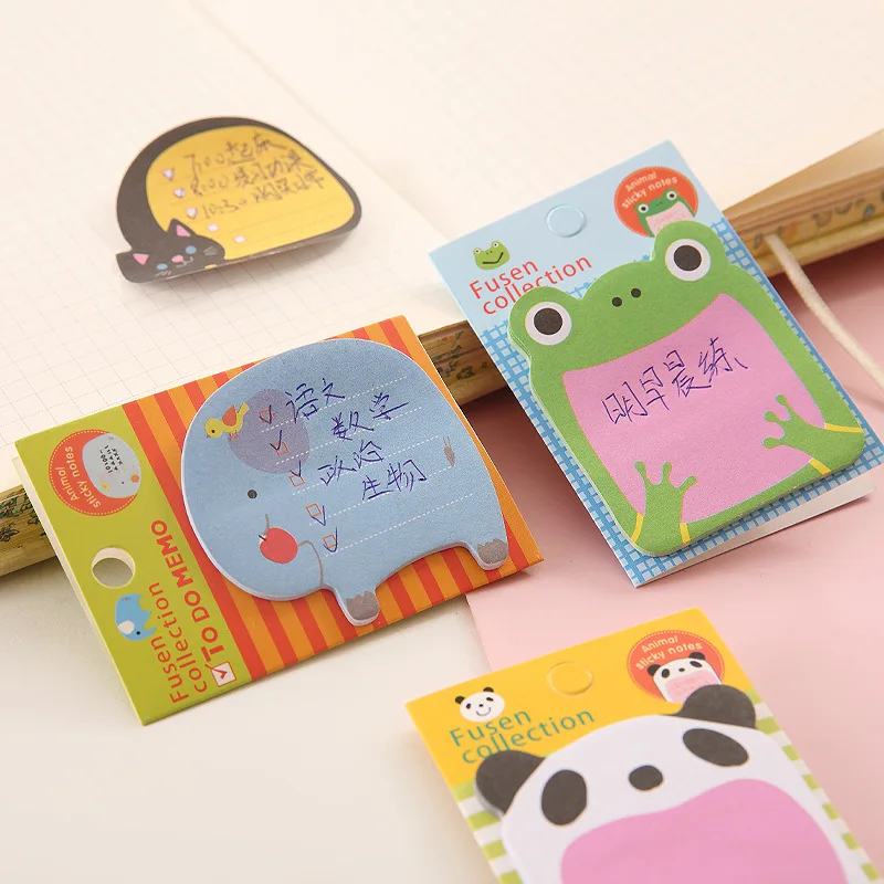 Colorful Animal Memo Pads Set of 10 6 Colorful Animal Memo Pads Set of 10 - Image 6