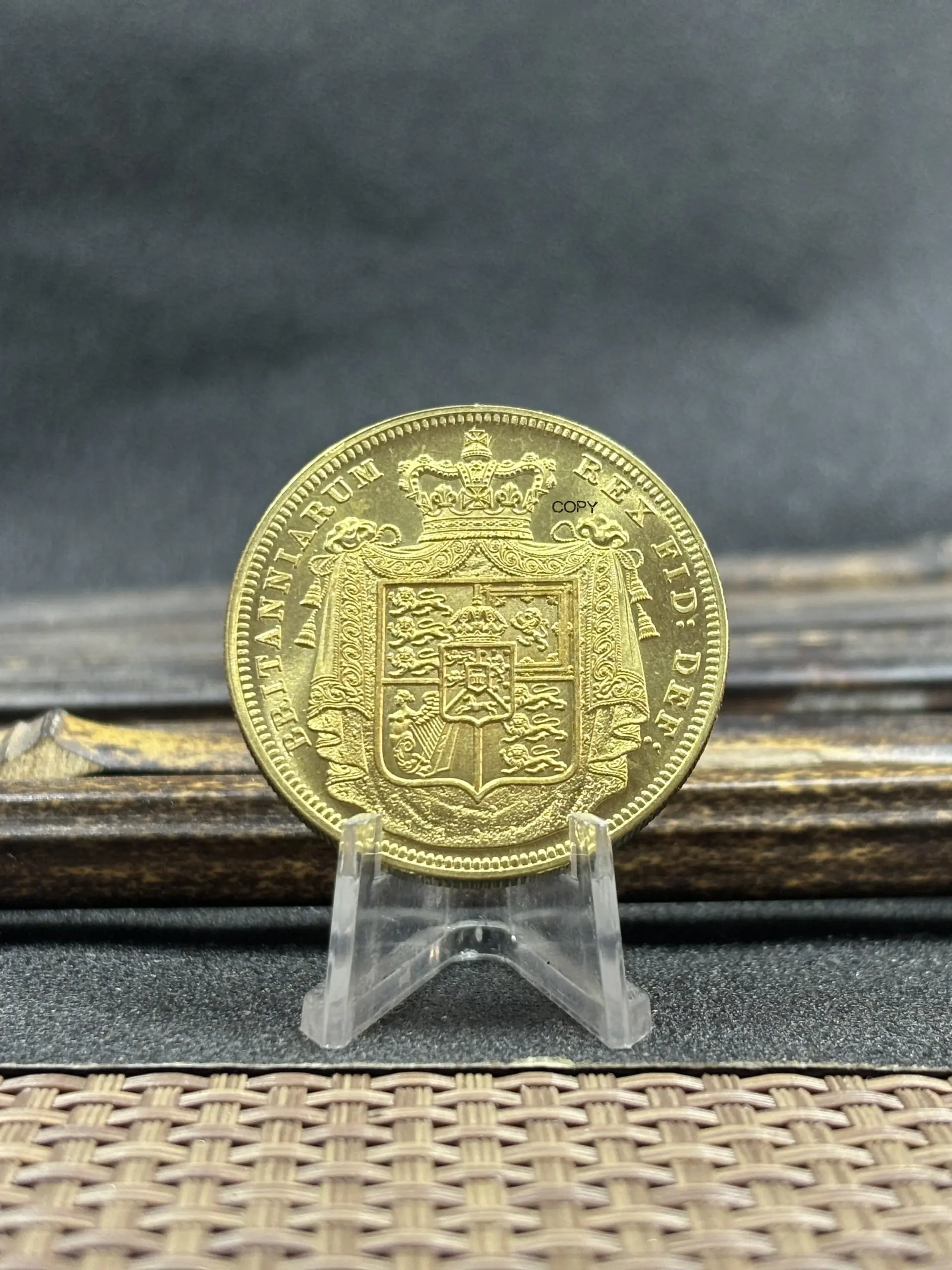 George IV 1826 Antique Replica Coin 4 George IV 1826 Antique Replica Coin - Image 4