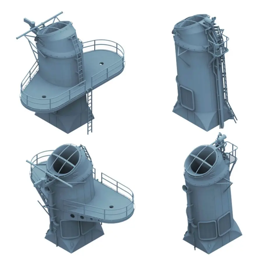 Fletcher Destroyer Chimney Model 36" Scale 5 Fletcher Destroyer Chimney Model 36" Scale - Image 5