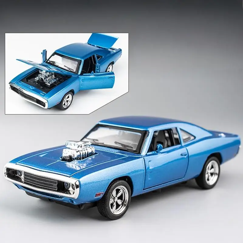 1970 Dodge Charger Diecast Model 1:18 Black 9 1970 Dodge Charger Diecast Model 1:18 Black - Image 9