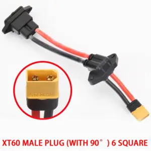 Waterproof XT60/90 Connectors for Batteries 10 S09984ec2b5604fa1abd37fb0f0a53fe9Y