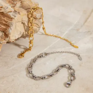 Unisex Stainless Steel Skeleton Bracelets Set 11 S09a40579ff78477c8951745824cd27bbV