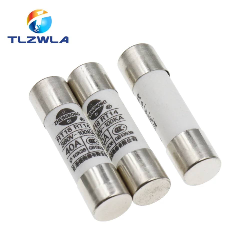 High-Voltage Ceramic Fuse Set 5pcs 10x38mm 4 High-Voltage Ceramic Fuse Set 5pcs 10x38mm - Image 4