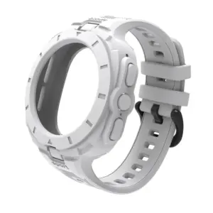 Galaxy Watch 8 2-in-1 Silicone Case & Strap 19 S09aa3183e435446c91369e1630bd4d30F