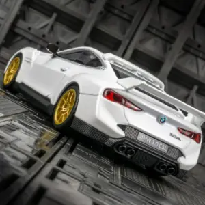 White BMW CSL 3.0 Diecast Car Model 8 S09b32e8cfeed4fab9f18b277d472bb5cn
