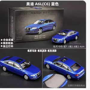 1:64 Audi A6L (C6) Diecast Model Car 17 S09d8aac4d2f94ac698223de188ea02b7g
