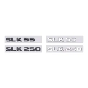 Mercedes-Benz Model Badge Sticker Set for GLK250 & SLK55 11 S09e0271809a340fda95da8413c92a91aC