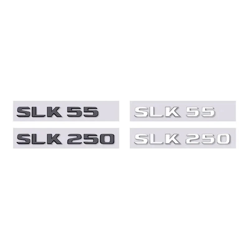 Mercedes-Benz Model Badge Sticker Set for GLK250 & SLK55 6 Mercedes-Benz Model Badge Sticker Set for GLK250 & SLK55 - Image 6