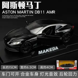 Yellow Aston Martin Vulcan Model Car 1:32 Scale 17 S0a00e31cbb67460b9a3e2fed3158c35cN 3
